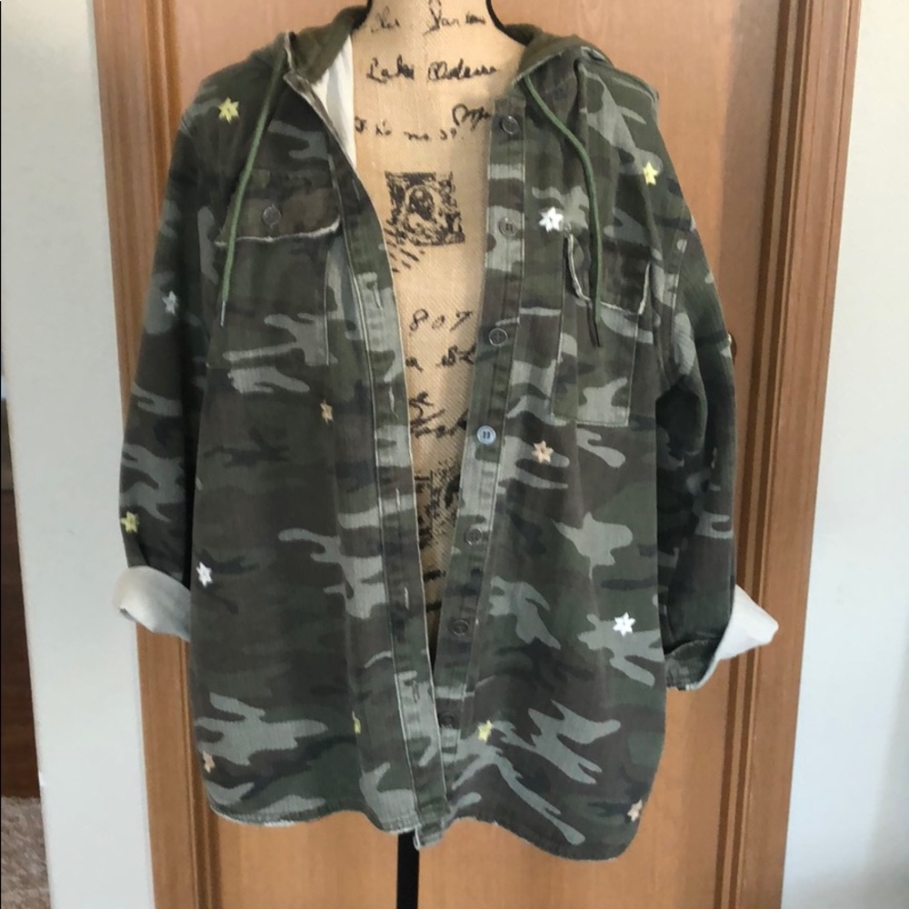 Miss Me camp jacket